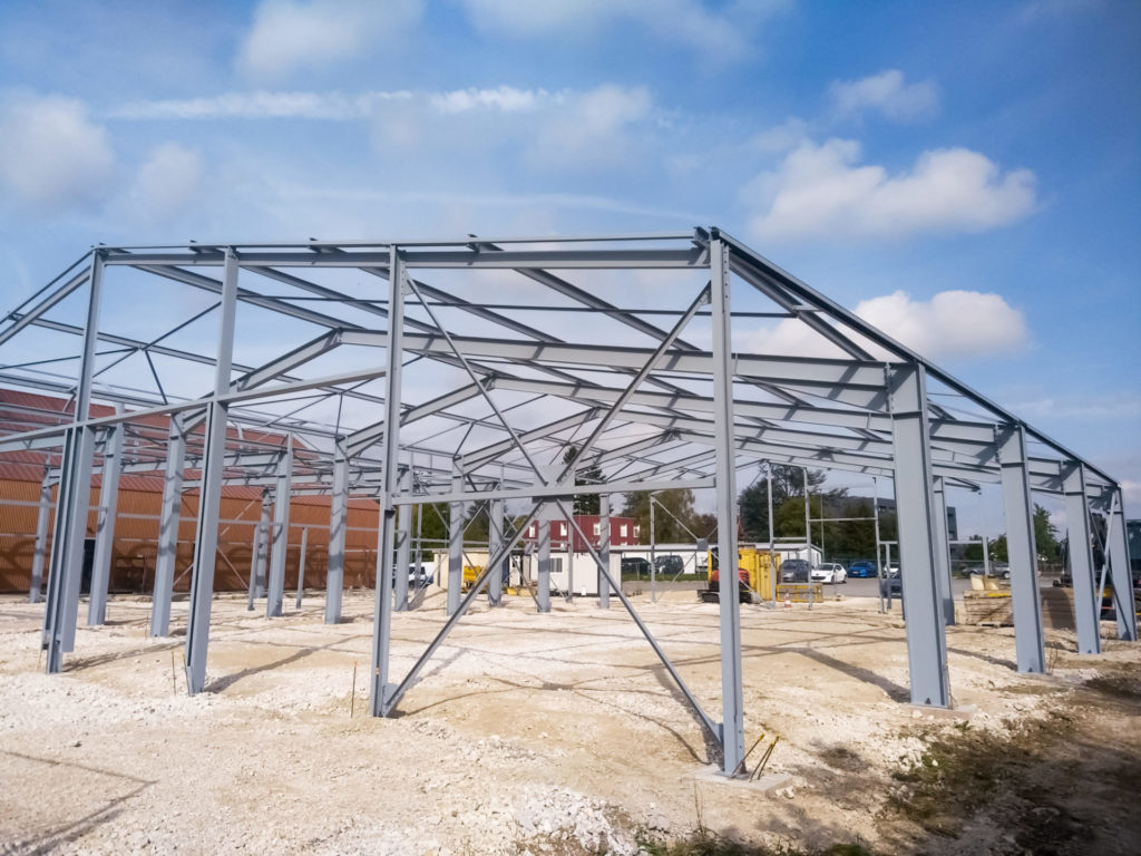 Les bases d'un hangar